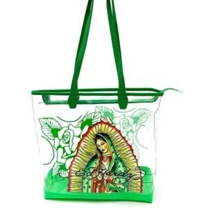 Ed Hardy Virgin Mary Tote Bag, NWT